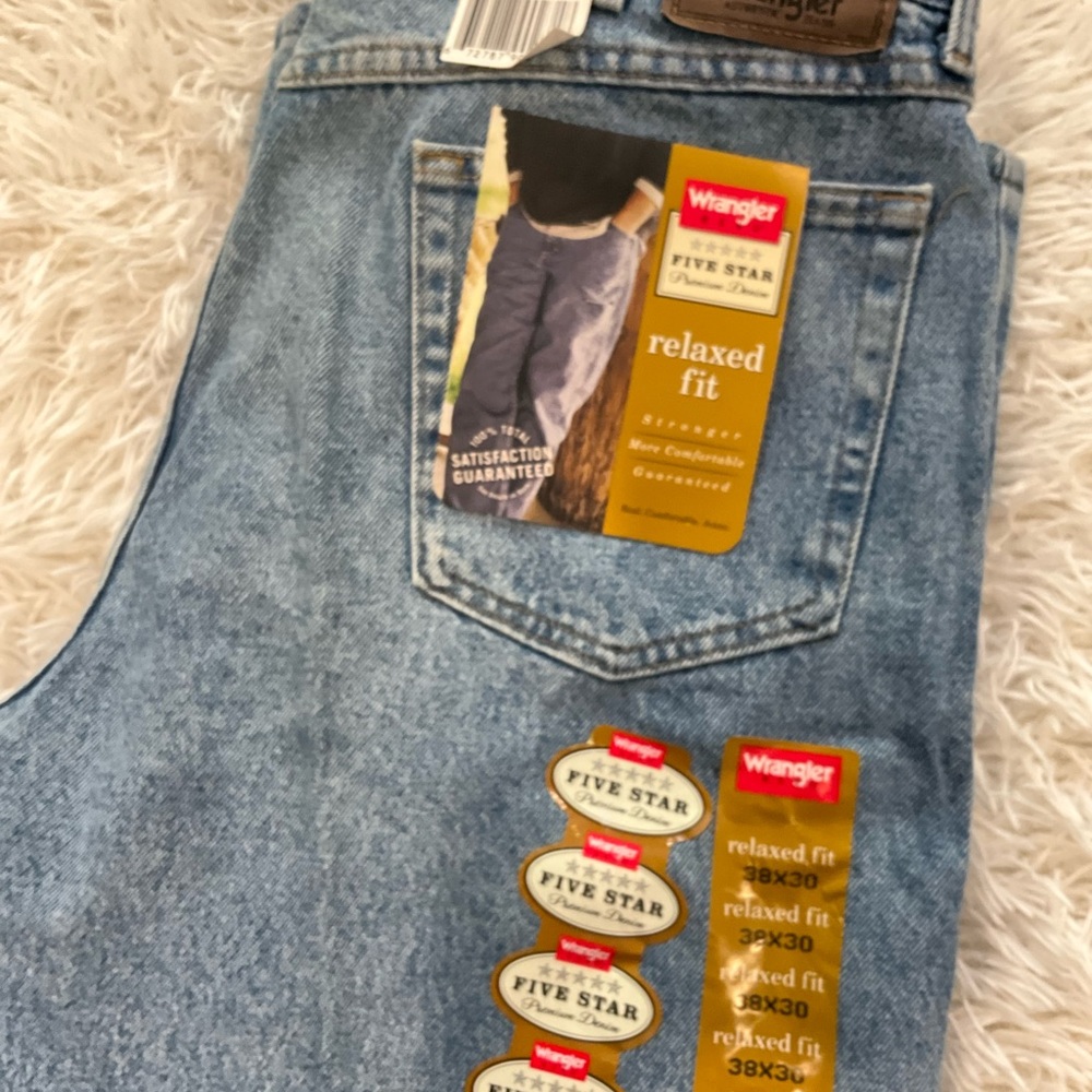 Wrangler Classic Blue Denim Jeans